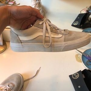 Grey vans sneakers